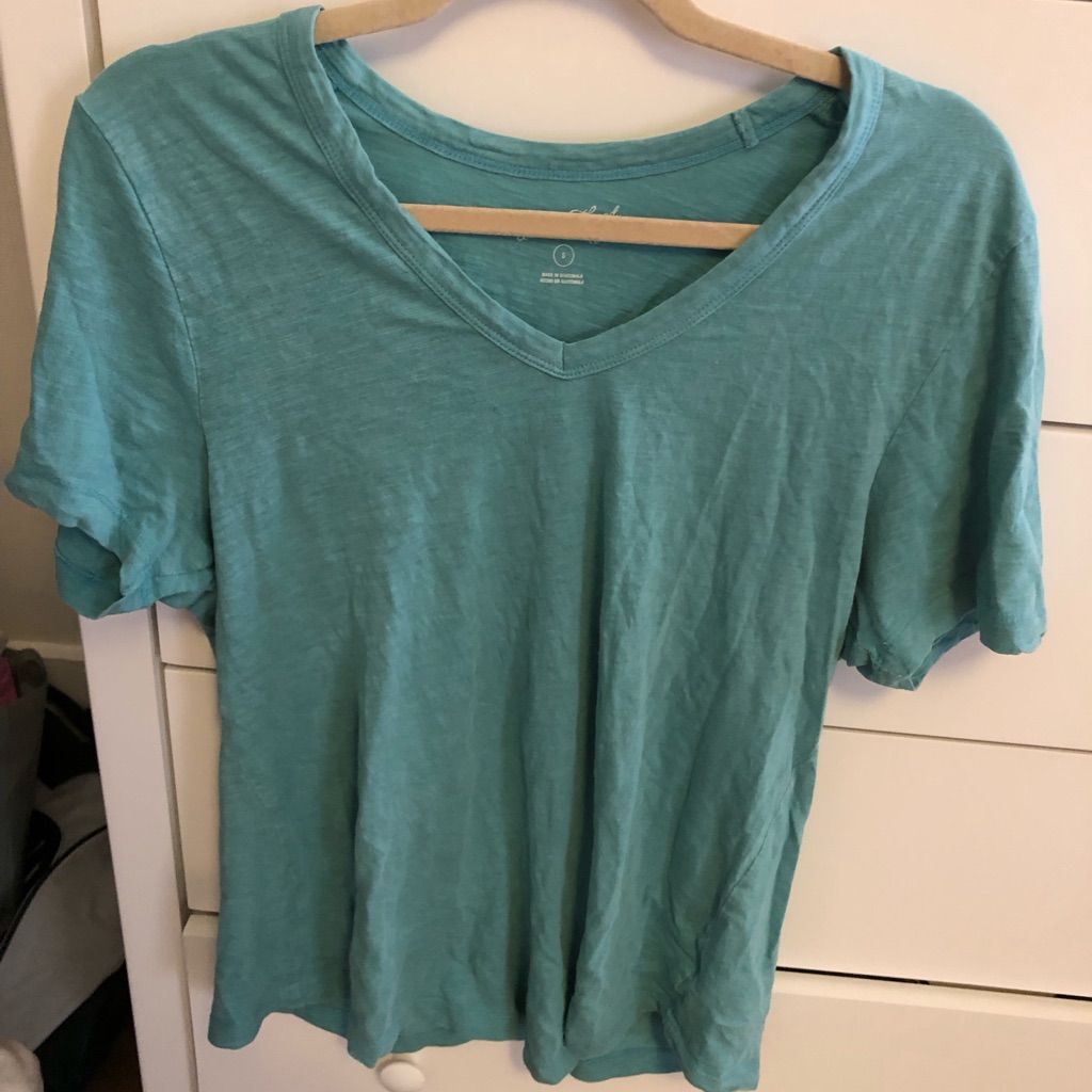 Universal Thread Basic Blue V Neck Shirt